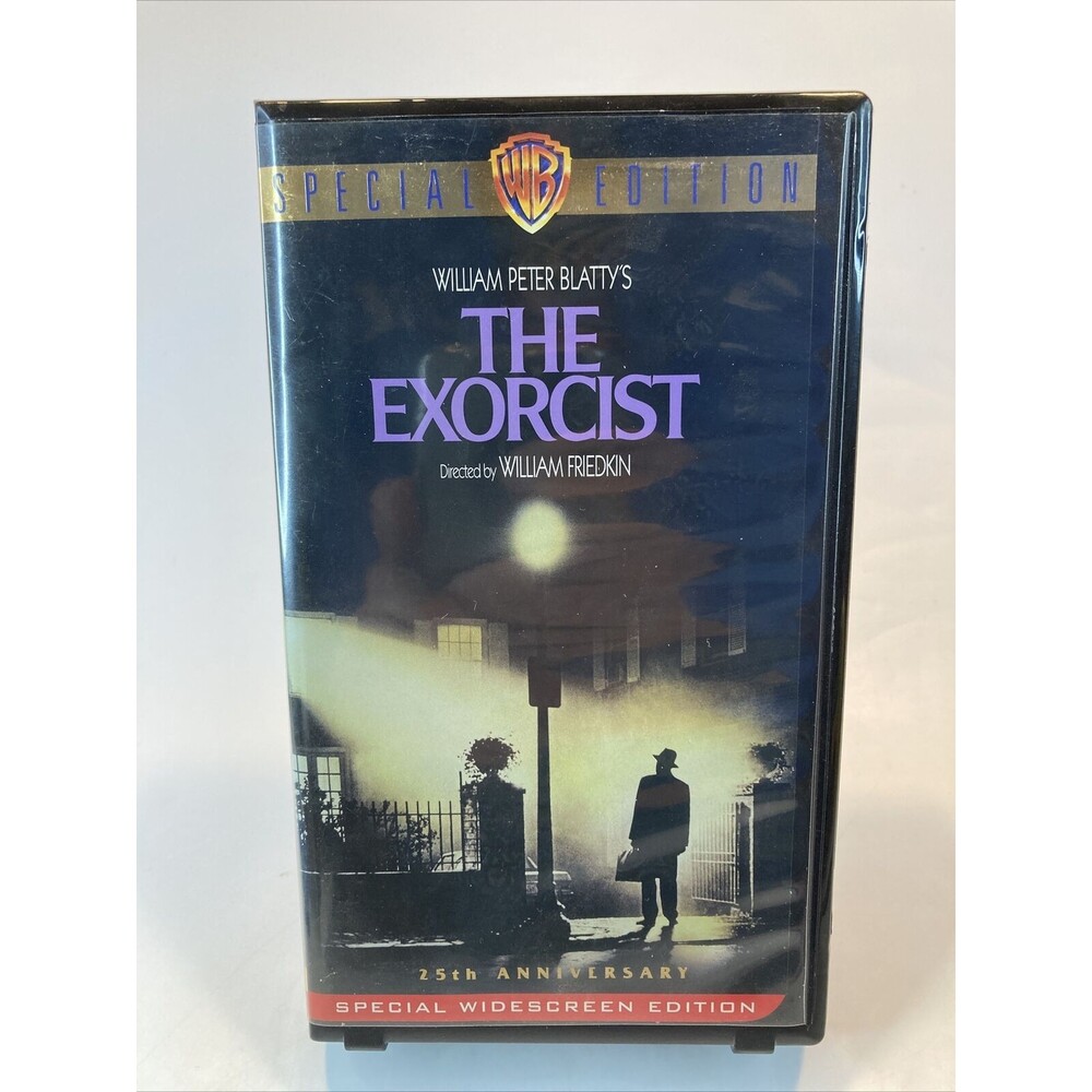 The Exorcist VHS 1998 25th Anniversary Special Edition WS w/ Mini Lobby Card